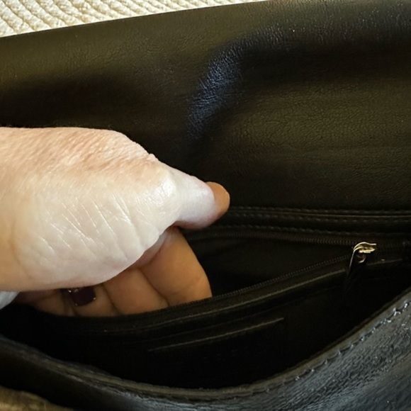 Express Oversized Envelope Clutch Faux Snakeskin - EUC - Picture 6 of 7